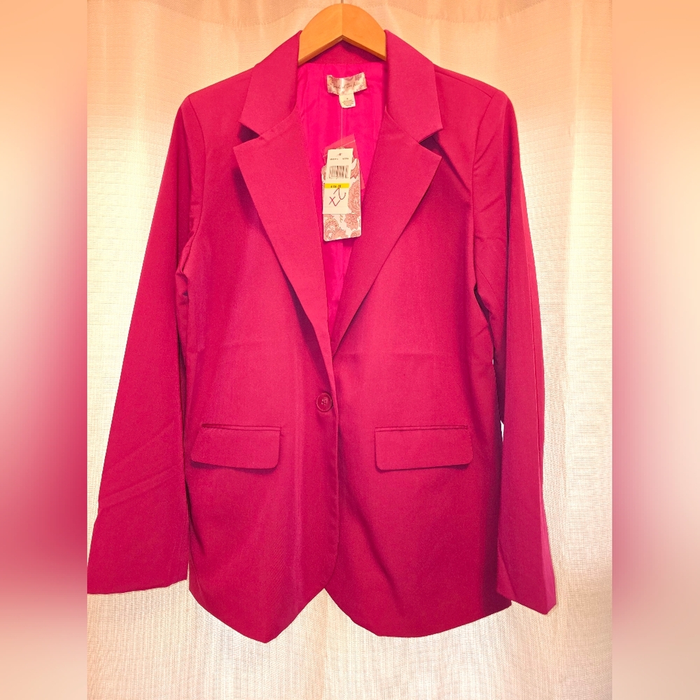 NEW Band Of The Free Women's Pink Blazer